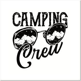 Camping Crew 2022 Camping Matching for Family Camper Group Posters and Art